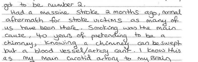 Smoking. Why did I start? How the hell do I stop?