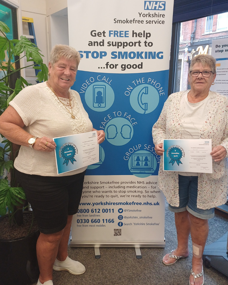Supporting image for Sisters Quit Smoking with Yorkshire Smokefree Doncaster