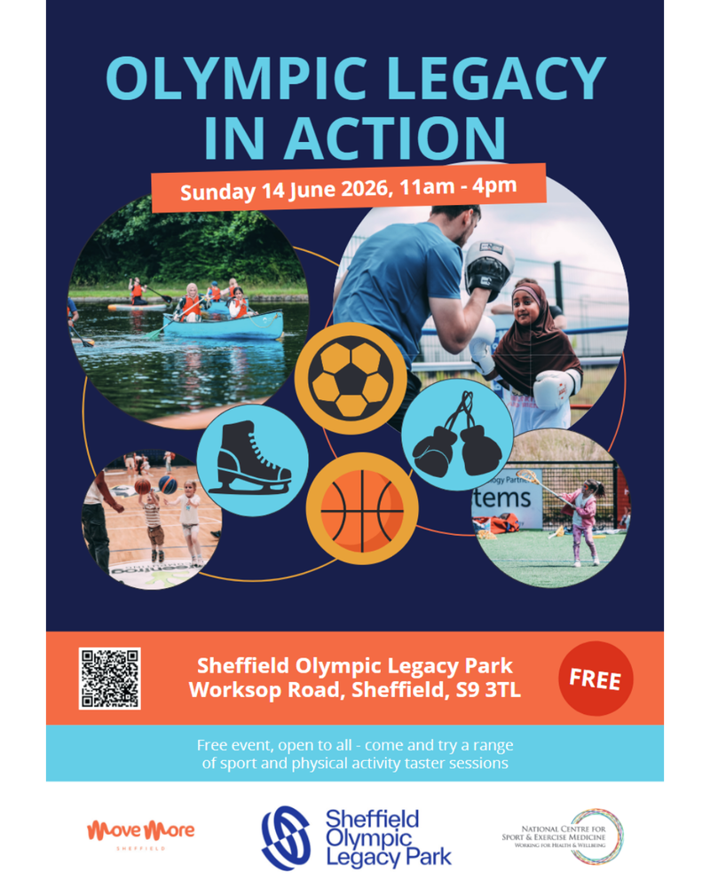 Supporting image for Smokefree Sheffield at Olympic Legacy in Action Community Day 2026