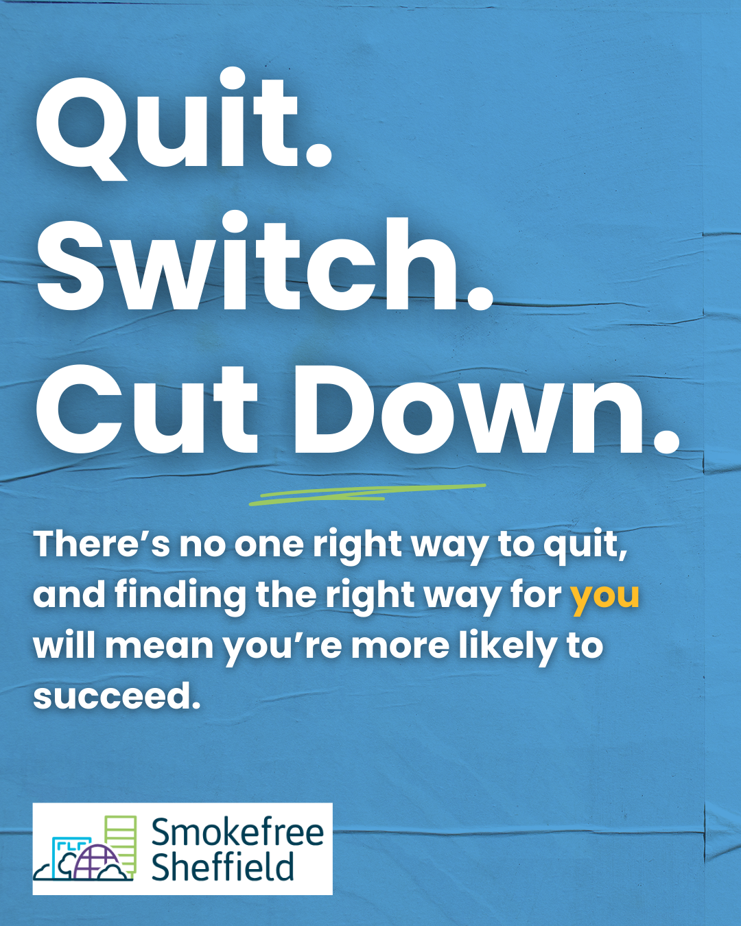 smokefree sheffield quit switch cut down