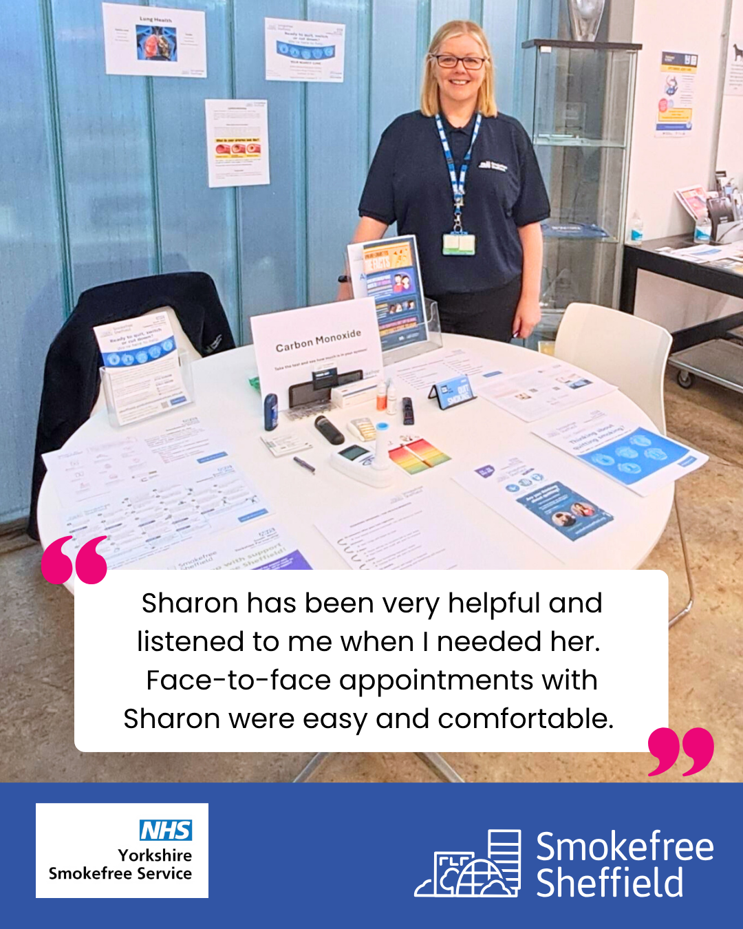 sharon at smokefree sheffield