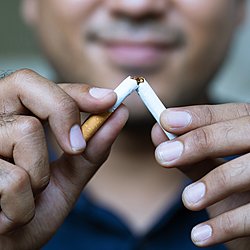 local barnsley man south Yorkshire quits smoking stops cigarettes